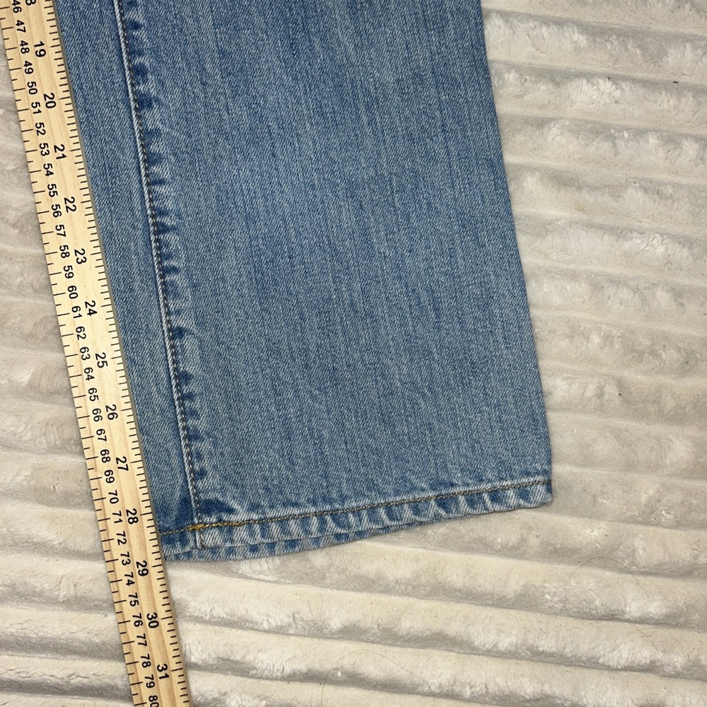 Gap 1969 Jeans Men's 31 Blue Straight Leg Medium Wash Denim31x30 - Picture 3 of 9
